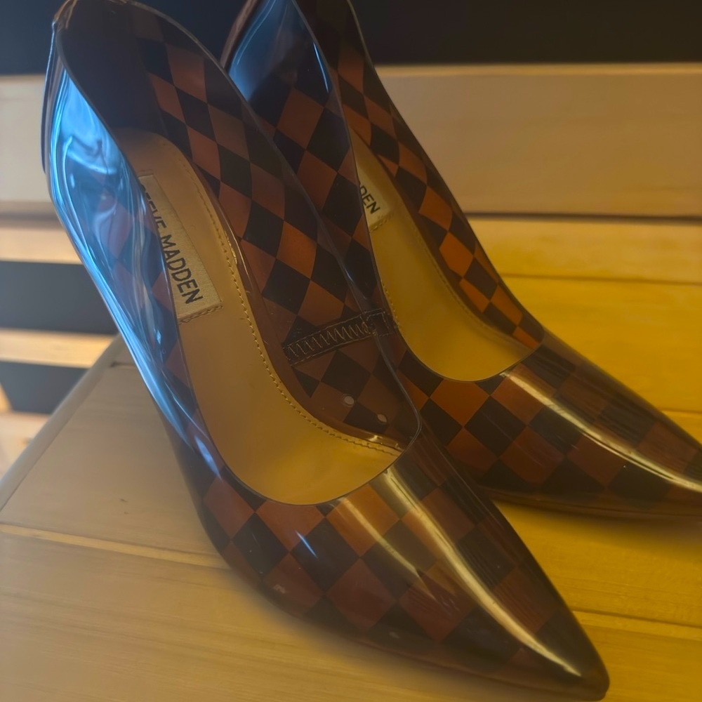 Steve Madden Brown Heeled Shoes